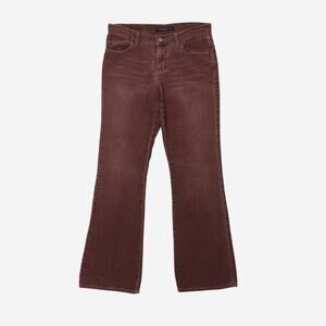 American Eagle Corduroy Pants Size 4 Dark Red